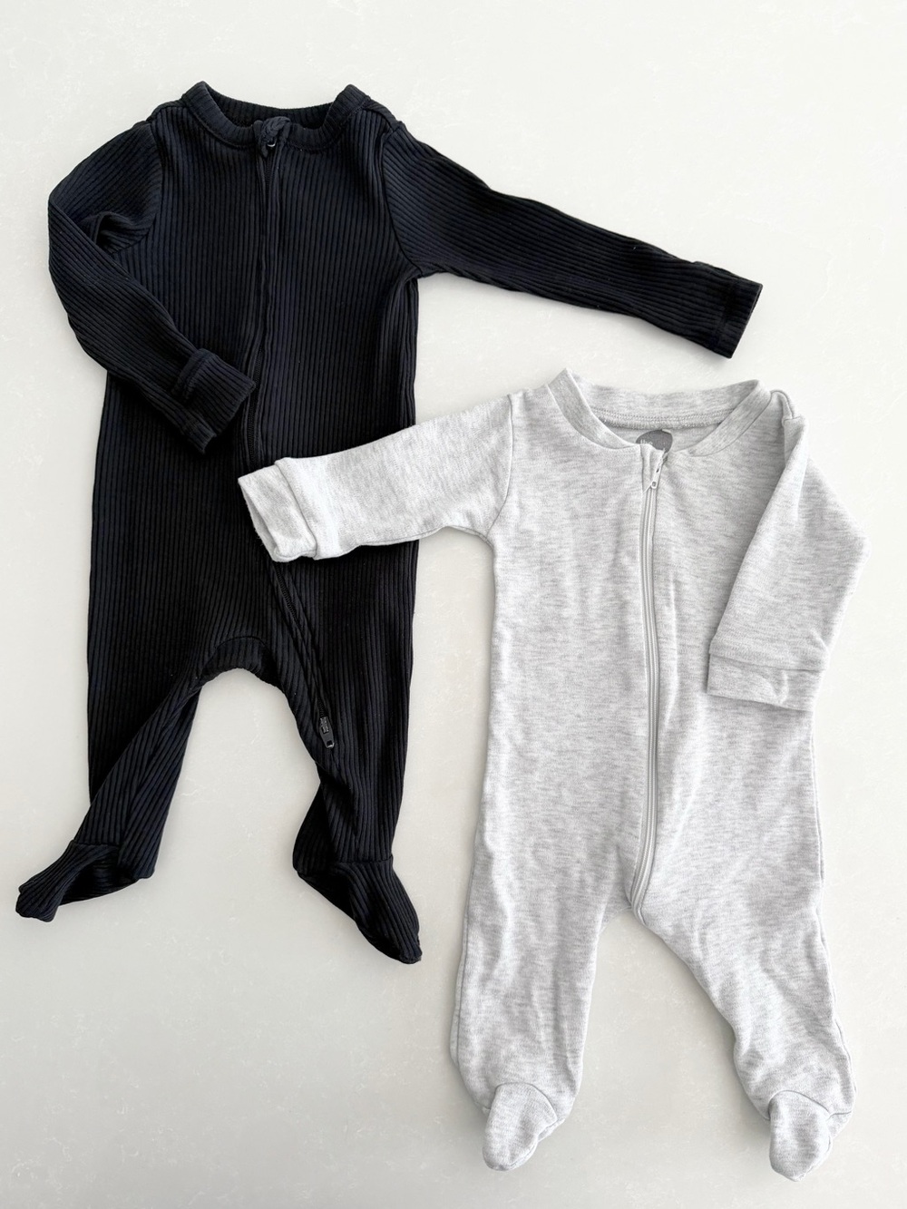Baby Zipper Sleeper Bundle • Size 0-3M •Old Navy & The Littlest